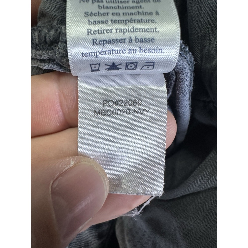 Faherty Pants Mens 31x26 Grey Stretch Terry 5 Pocket Vintage Wash Minimalist - Picture 11 of 11